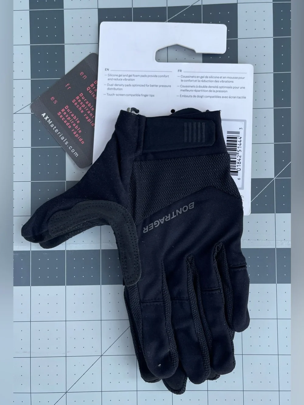 Bontrager Circuit Women’s Twin Gel Full Finger Cycling Gloves Black Medium NWT